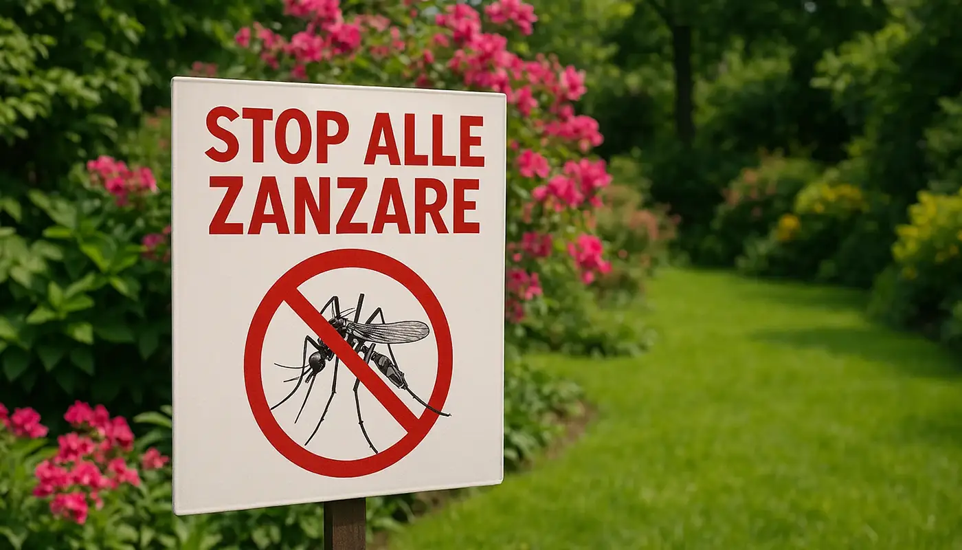 1 impianto antizanzare iZanz per esterni