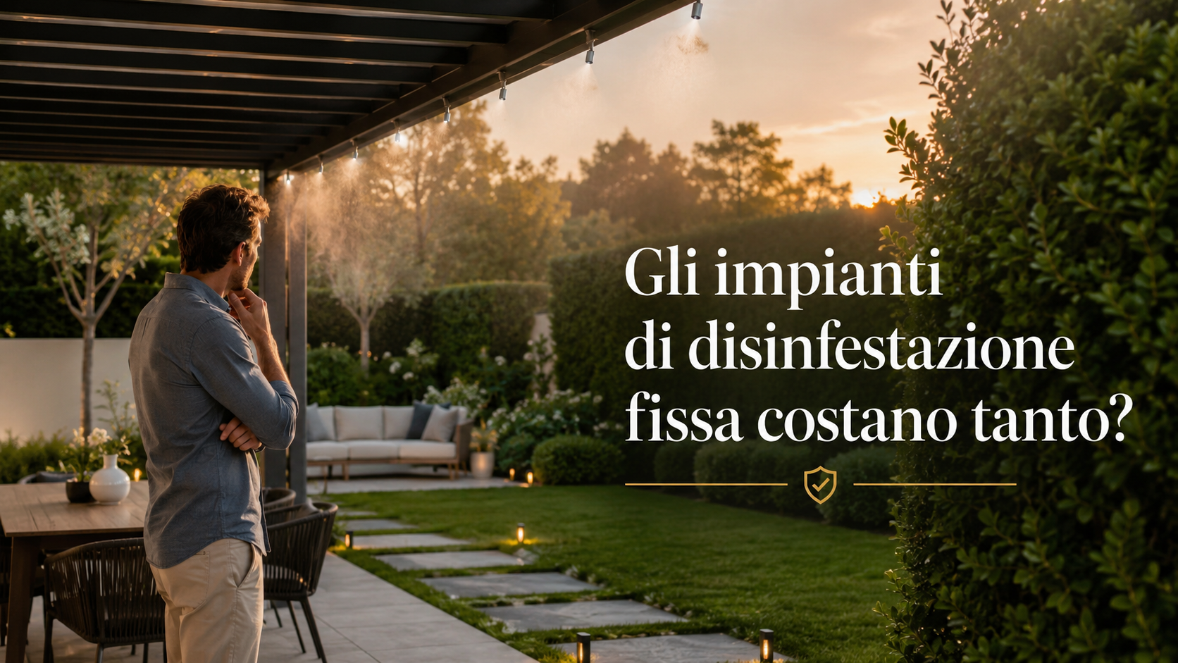 Quanto costa un impianto antizanzare fisso? Fattori che influenzano il prezzo